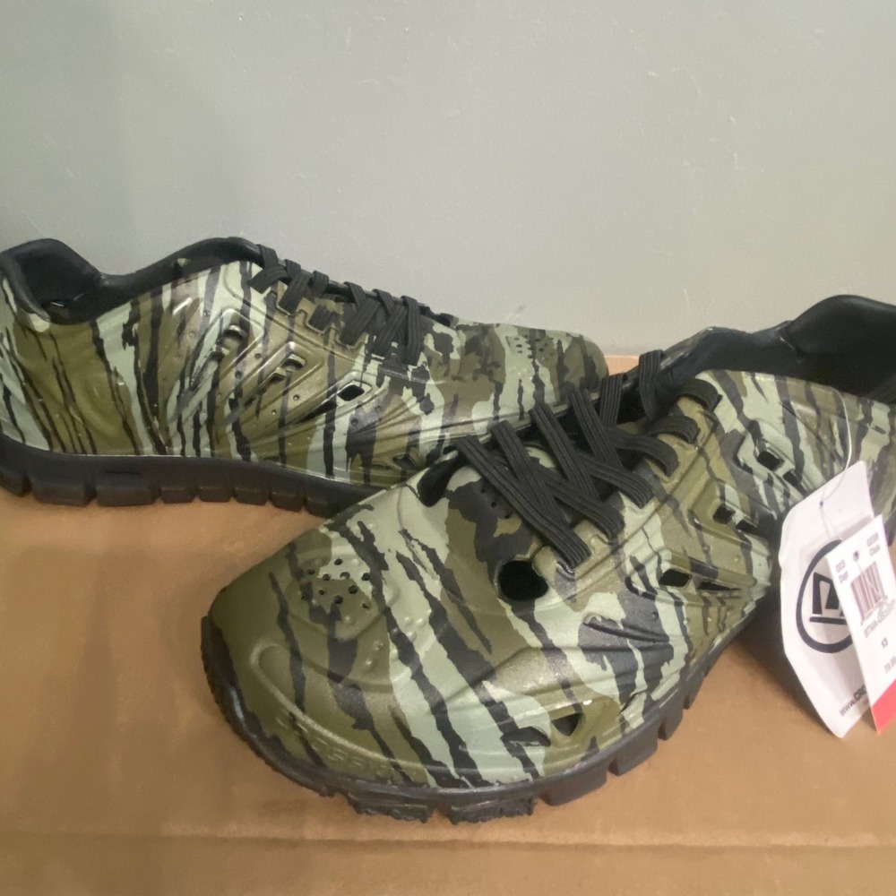 Crosskix 2.0 Tiger Camo Men Sneakers Green Black Camouflage BTMA-US13 Size 13